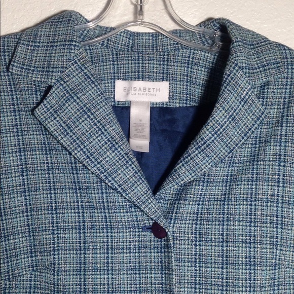 LADIES' Elisabeth by Liz Claiborne Blazer 16 - Picture 2 of 4